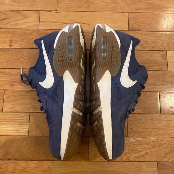 Nike Air Max Excee Men's Navy White Gum Casual Athletic Shoes Size 10.5 - Picture 4 of 6